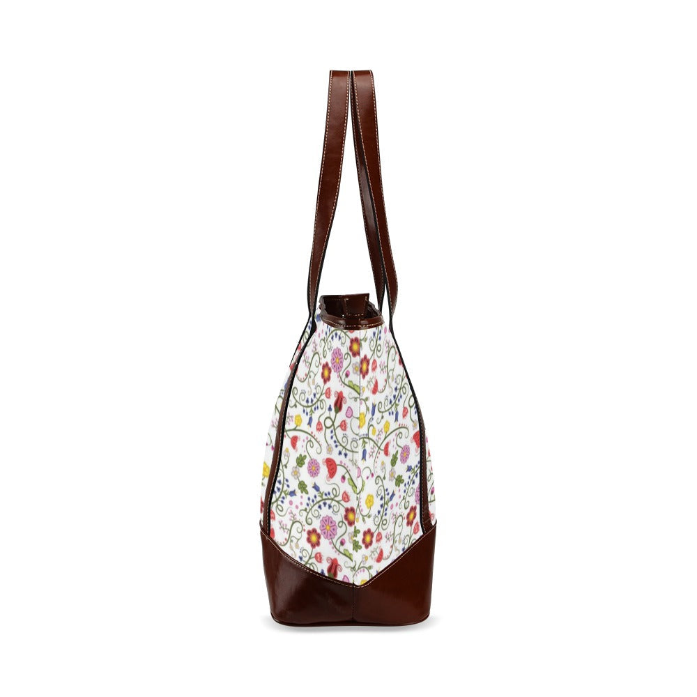 Nipin Blossom Tote Handbag (Model 1642)