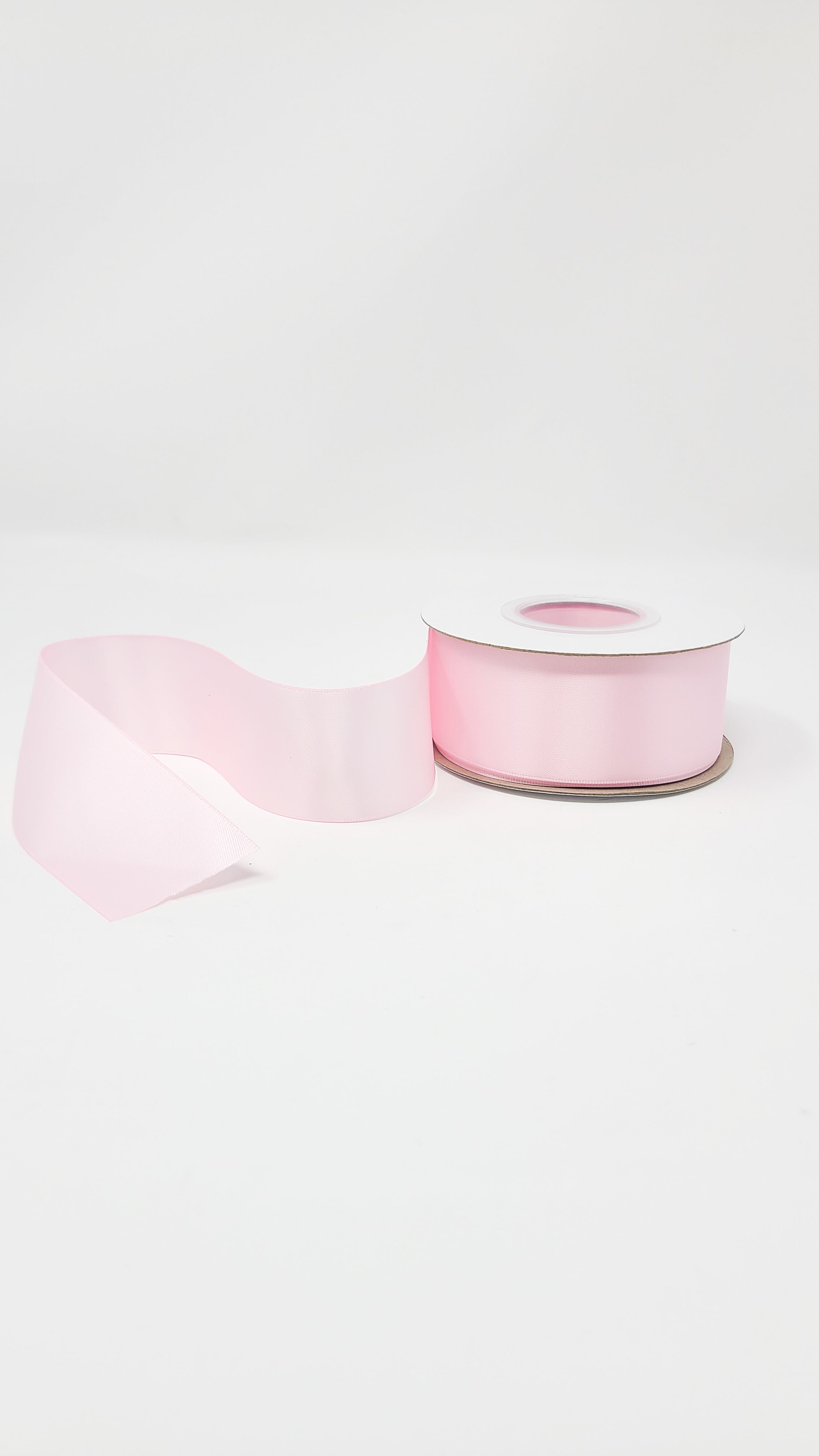 Pearl Pink - Double Face 1.5 inch Solid Colored Ribbon
