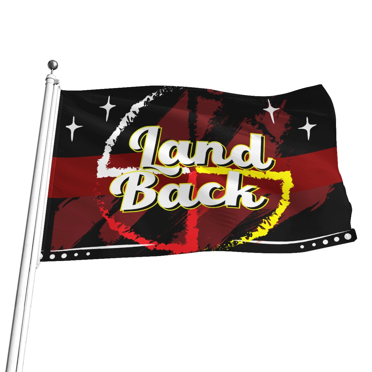 Land Back Flag