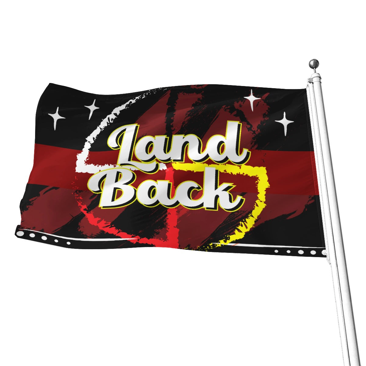 Land Back Flag