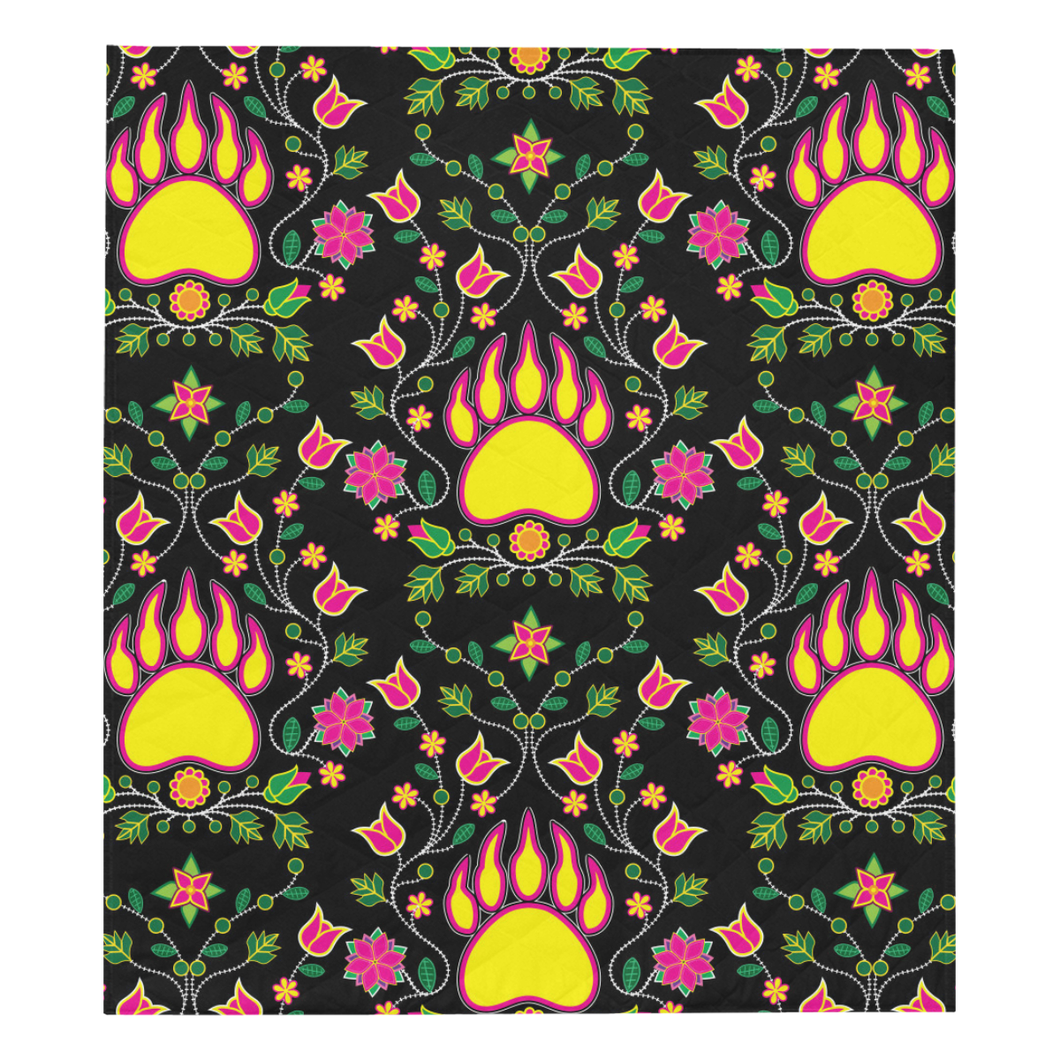 Floral Bearpaw Quilt 70