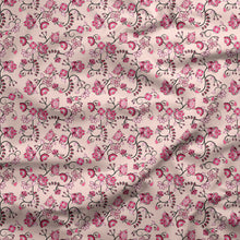Load image into Gallery viewer, Floral Amour Cotton Poplin Fabric By the Yard
