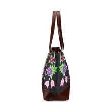 Load image into Gallery viewer, Floral Beadwork Tote Handbag
