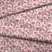 Load image into Gallery viewer, Floral Amour Cotton Poplin Fabric By the Yard
