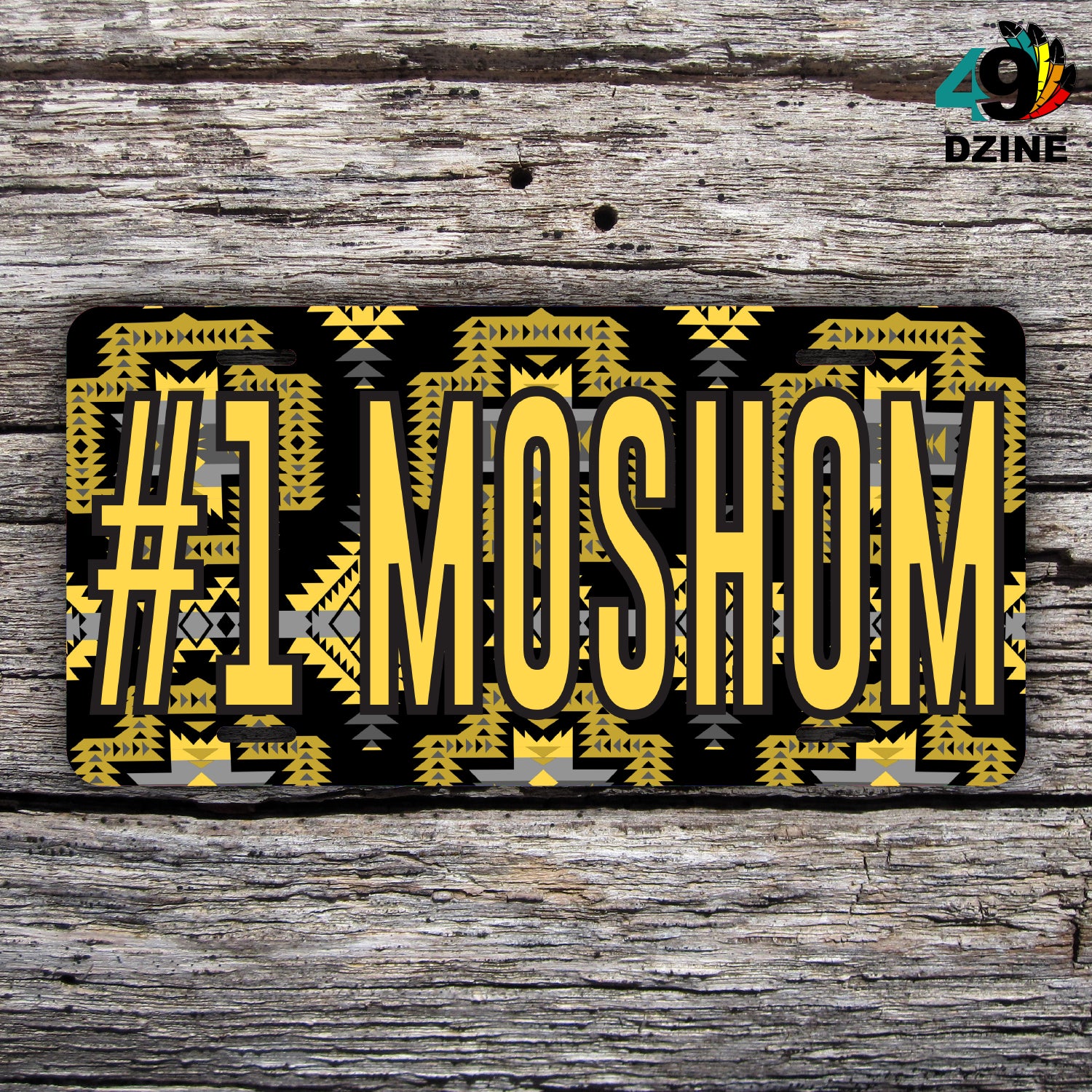 #1 Moshom Vanity Plate