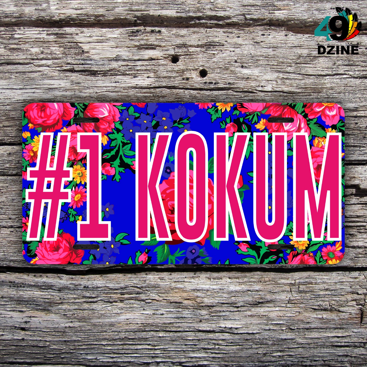 #1 Kokum Vanity Plate