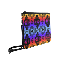 Load image into Gallery viewer, Black Sunset Clutch Bag
