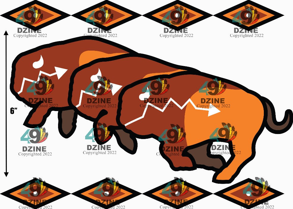 6-inch Buffalo Jump Shaman Transfer