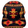 Geometric Snapback Hat