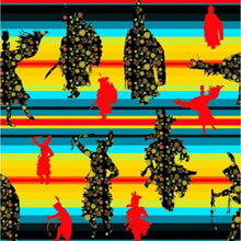 Load image into Gallery viewer, Dancers Midnight Special Cotton Poplin Fabric By the Yard
