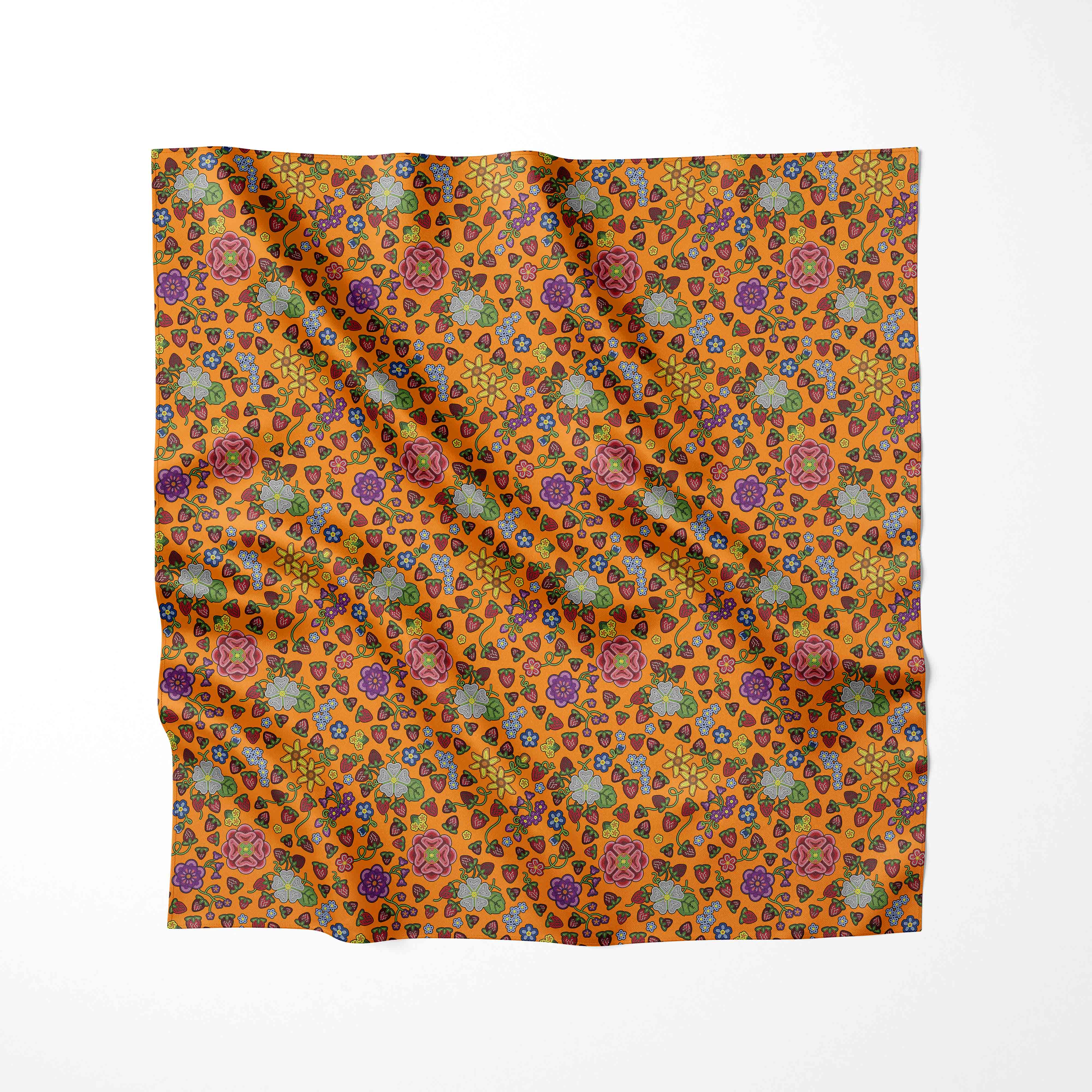 Berry Pop Carrot Cotton Fabric