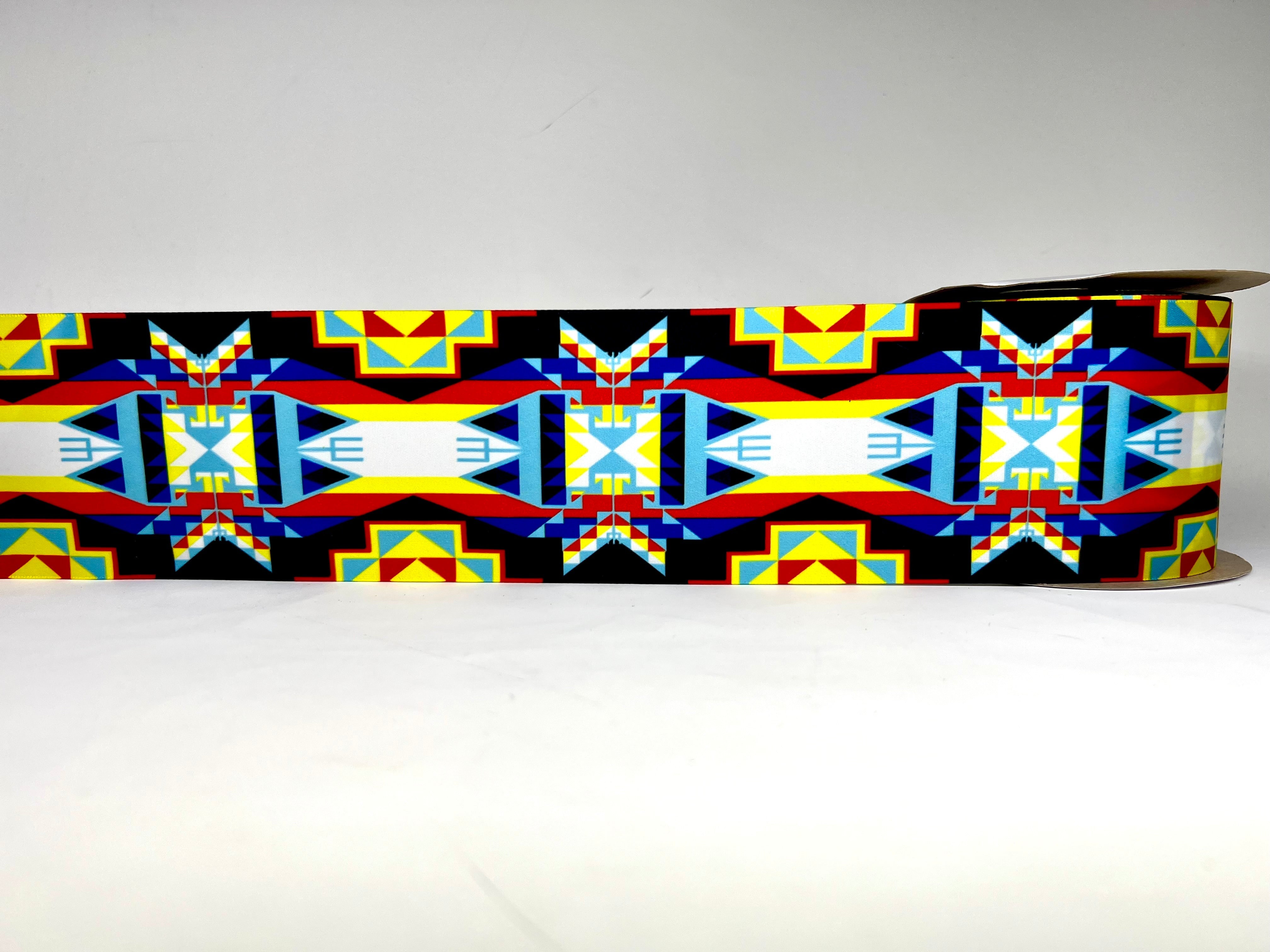 3 inch Printed Ribbon - Medicine Lodge