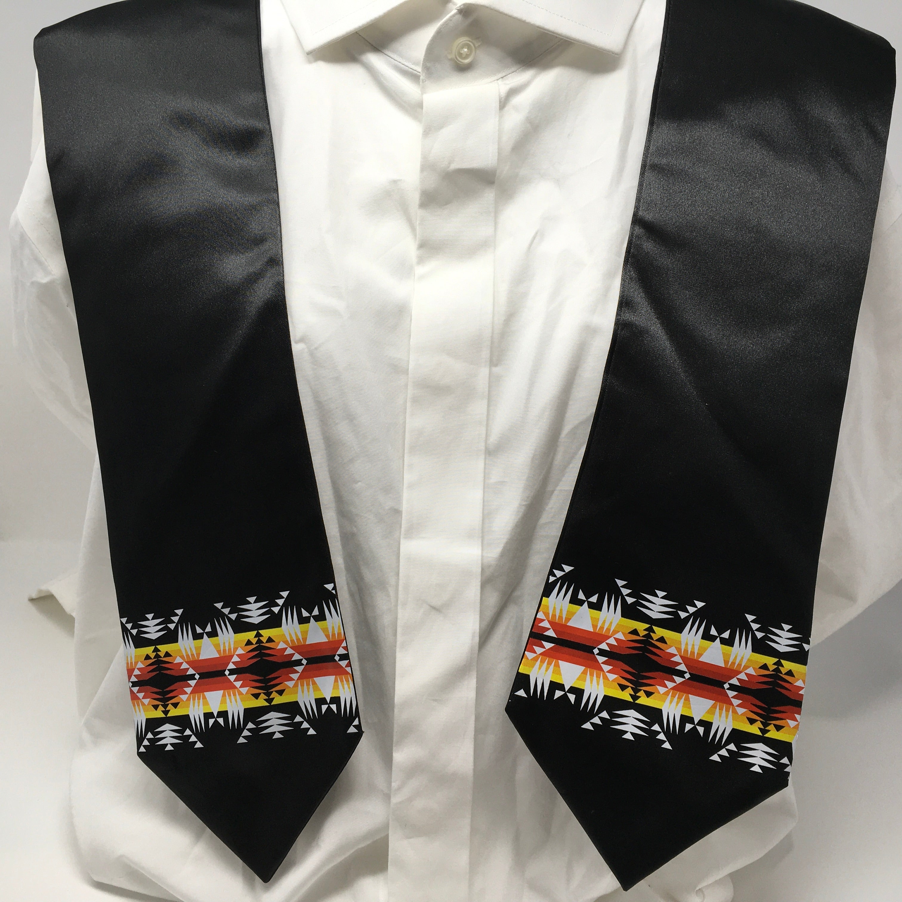 Black Graduation Stole with Between The Mountains Strip