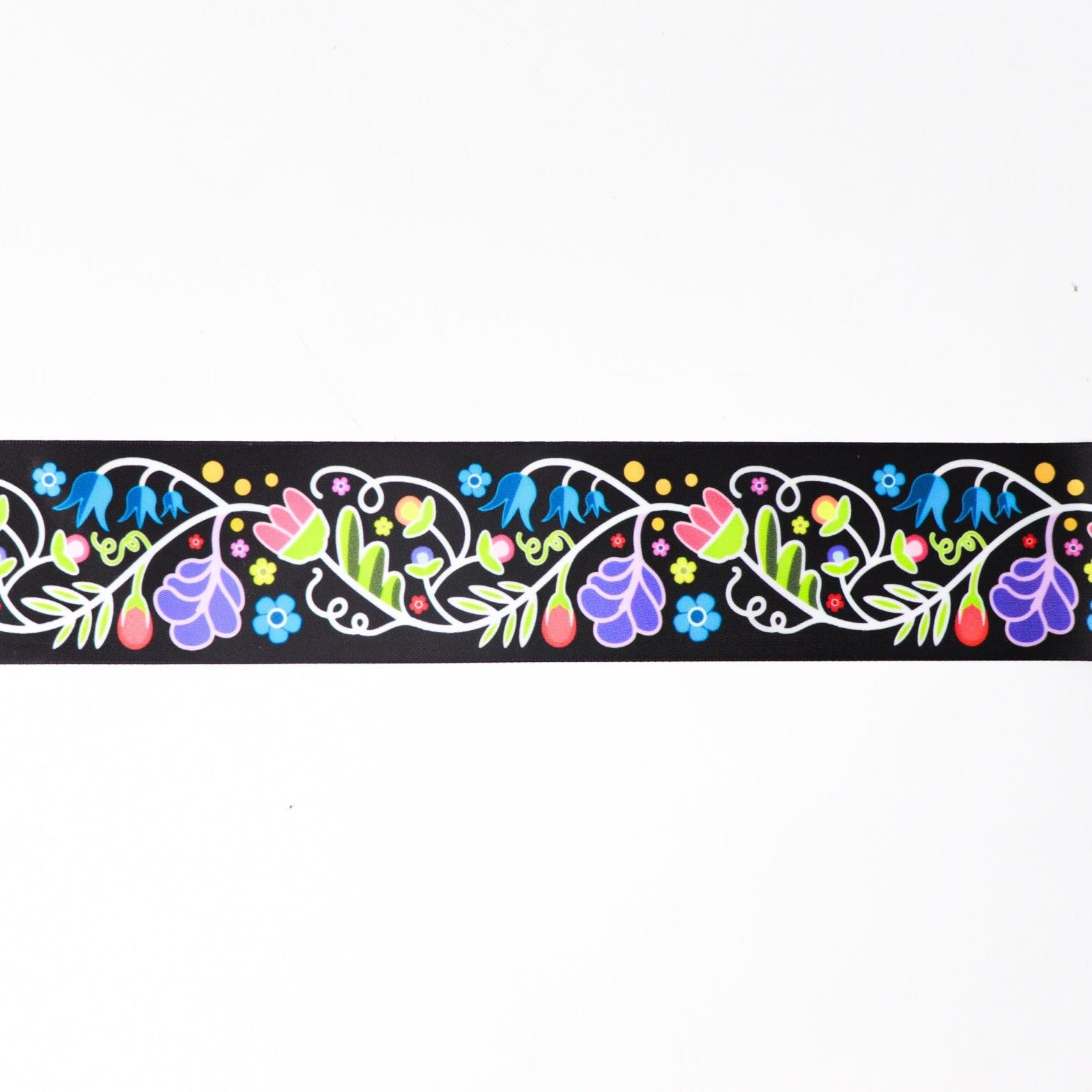 2 inch Printed Ribbon - Grassland Gems