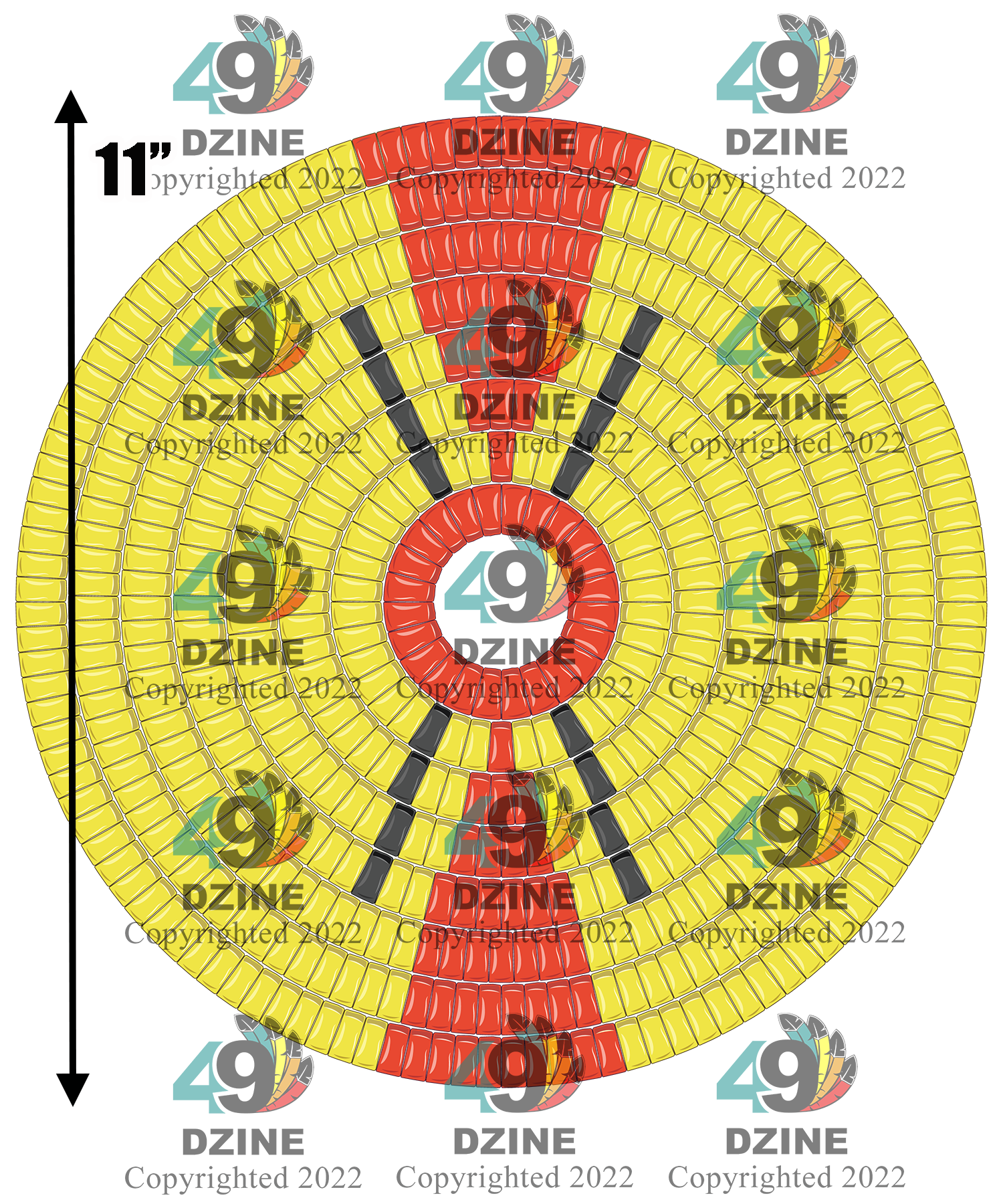 11-inch Quill - Radiant Life Transfer