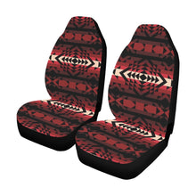 Load image into Gallery viewer, Black Rose Car Seat Covers (Set of 2)
