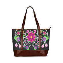 Load image into Gallery viewer, Floral Beadwork Tote Handbag
