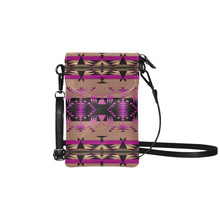 Load image into Gallery viewer, Between the Mountains Berry Small Cell Phone Purse (Model 1711) Small Cell Phone Purse (1711) e-joyer 
