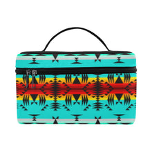 Load image into Gallery viewer, Between the Mountains Cosmetic Bag/Large (Model 1658) Cosmetic Bag e-joyer 
