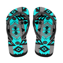 Load image into Gallery viewer, Chiefs Mountain Sky Flip Flops 49 Dzine 
