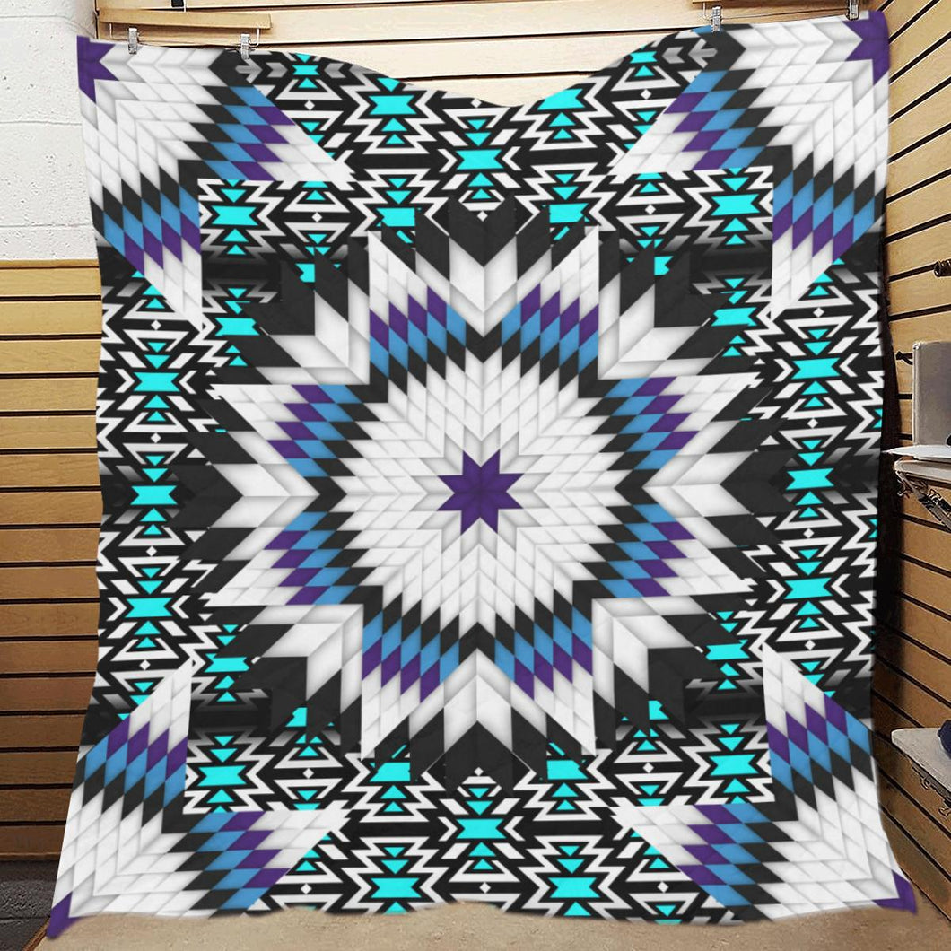 Cool Sky Star Quilt 70