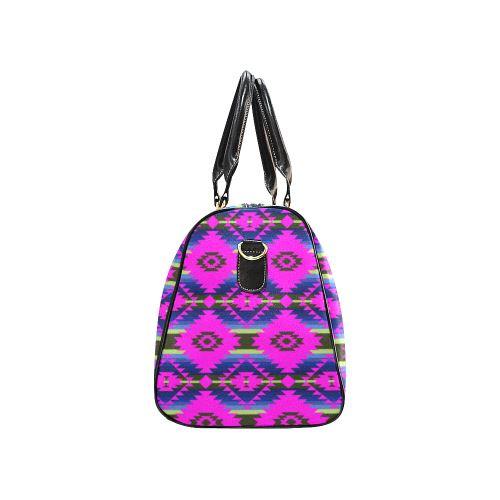 Cree Confederacy Ribbon Dress New Waterproof Travel Bag/Large (Model 1639) Waterproof Travel Bags (1639) e-joyer 