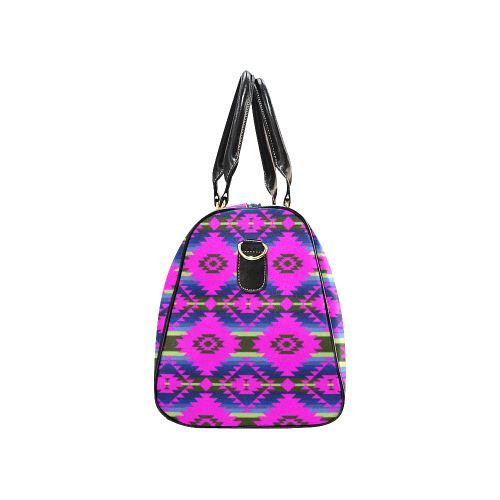 Cree Confederacy Ribbon Dress New Waterproof Travel Bag/Large (Model 1639) Waterproof Travel Bags (1639) e-joyer 