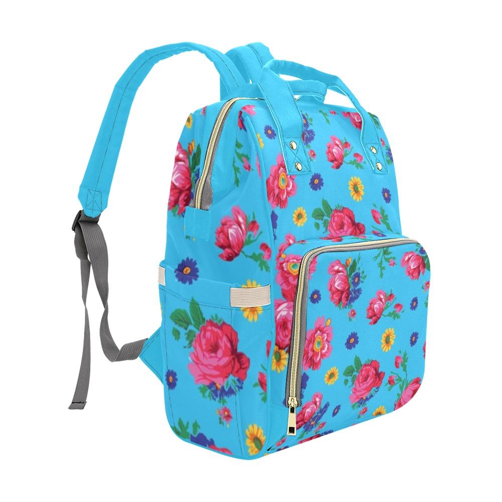 Kokum Ceremony Turquoise Multi-Function Diaper Backpack