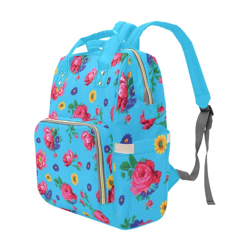 Kokum Ceremony Turquoise Multi-Function Diaper Backpack