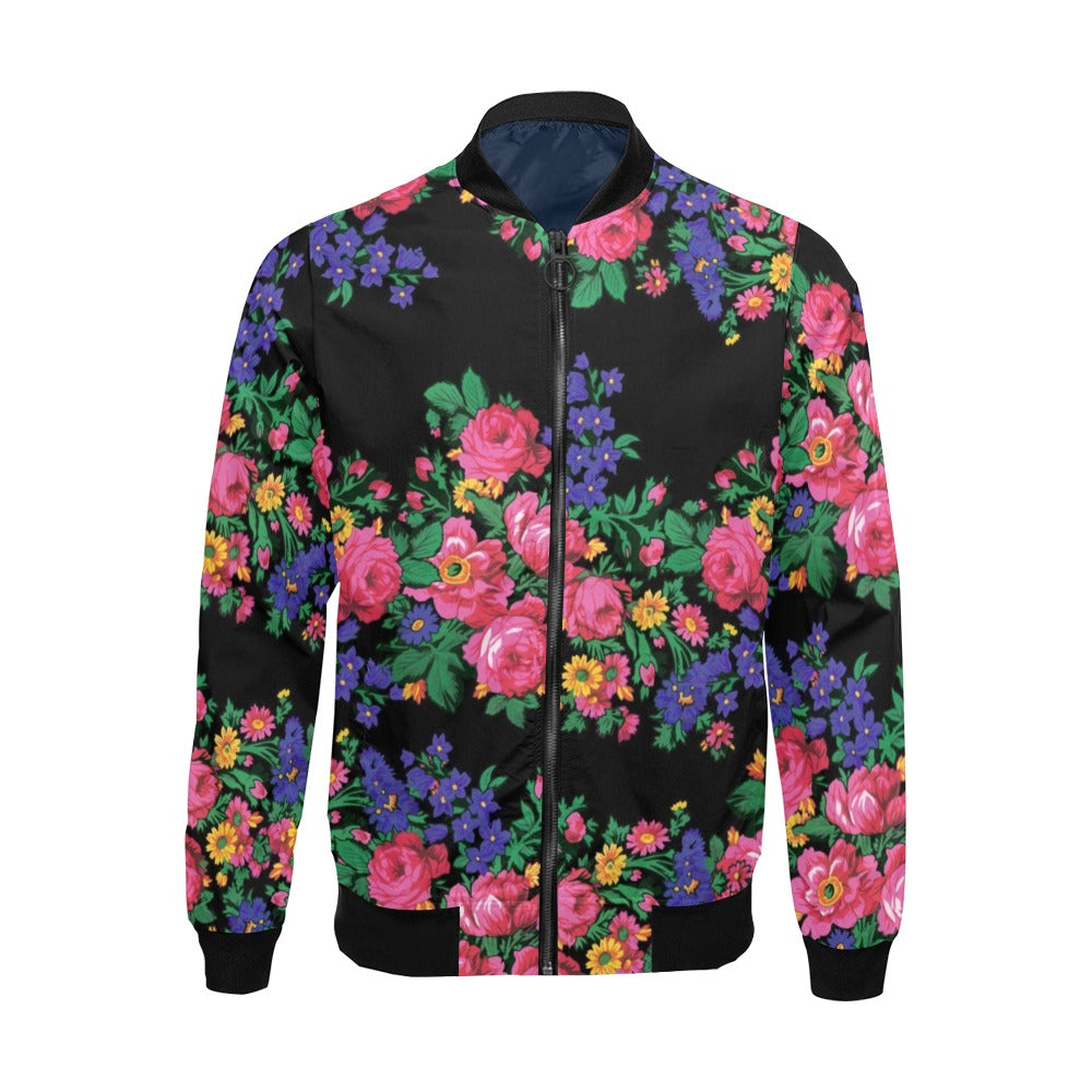 Kokum's Revenge Black Men's Bomber Jacket