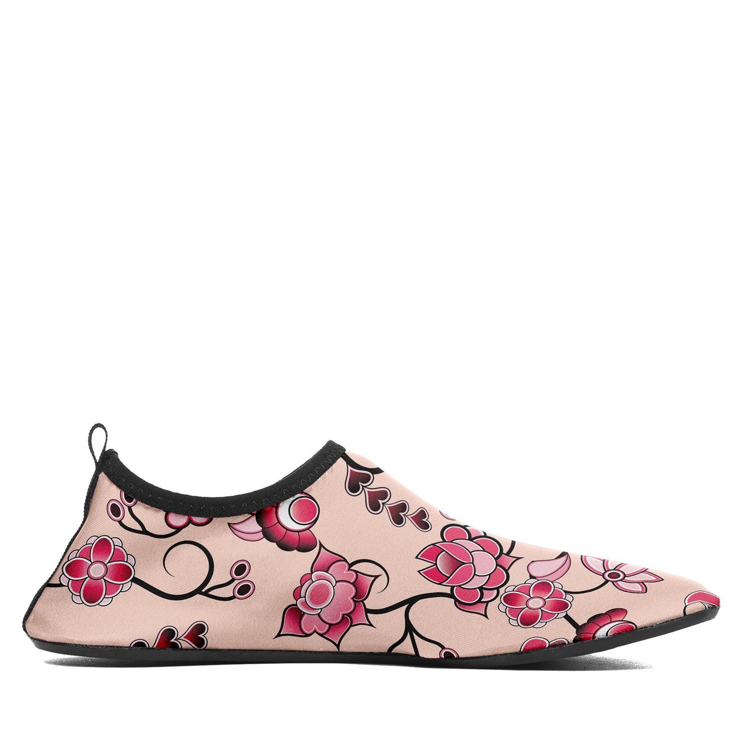 Floral Amour Sockamoccs Kid's Slip On Shoes Herman 