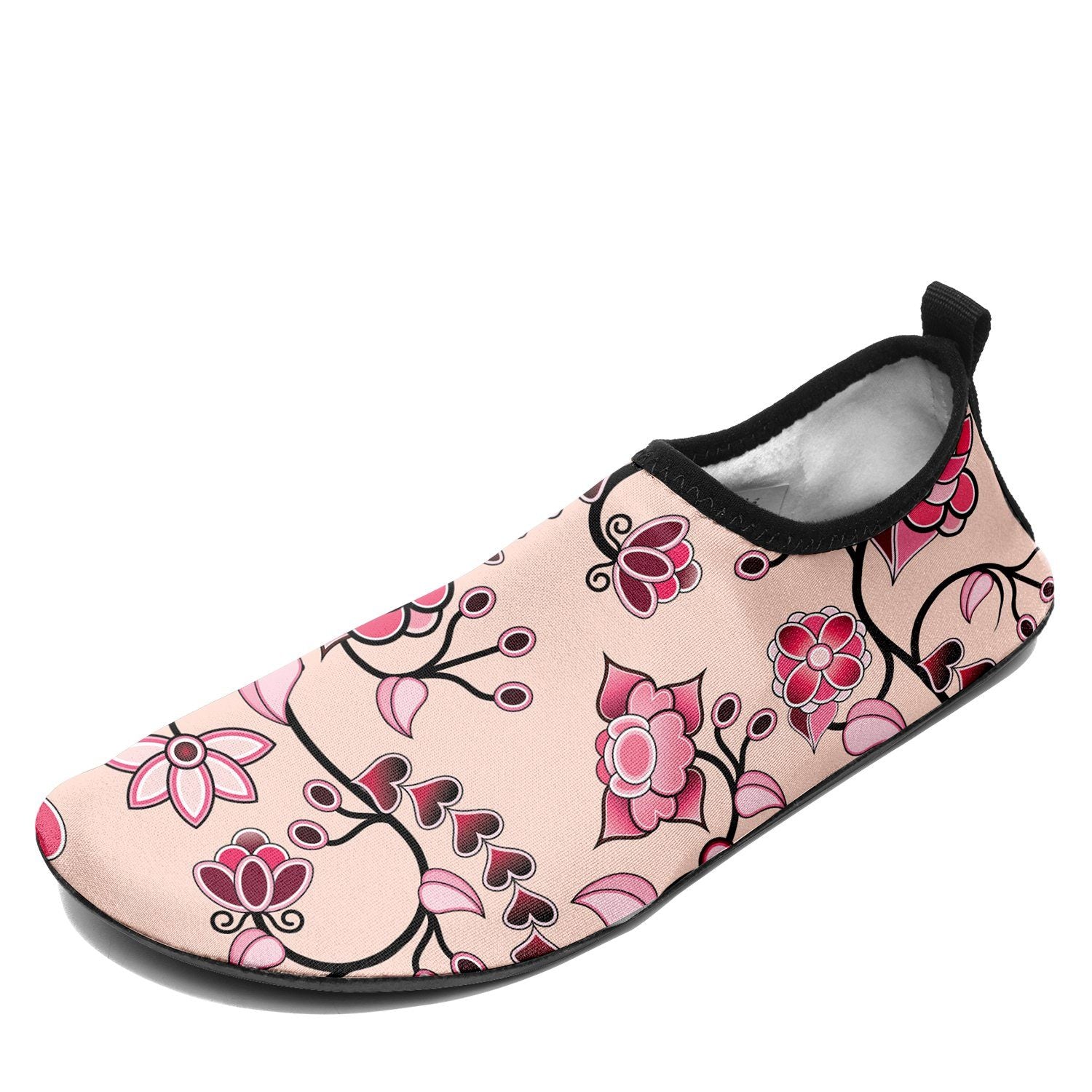 Floral Amour Sockamoccs Slip On Shoes Herman 