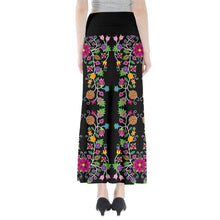 Load image into Gallery viewer, Floral Beadwork Full Length Maxi Skirt skirts 49 Dzine 
