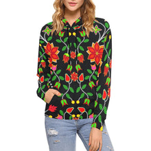 Load image into Gallery viewer, Floral Beadwork Six Bands Hoodie For Women
