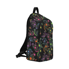 Load image into Gallery viewer, Floral Bear Fabric Backpack for Adult (Model 1659) Casual Backpack for Adult (1659) e-joyer 
