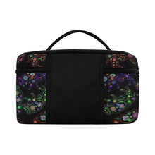 Load image into Gallery viewer, Floral Buffalo Cosmetic Bag/Large (Model 1658) Cosmetic Bag e-joyer 
