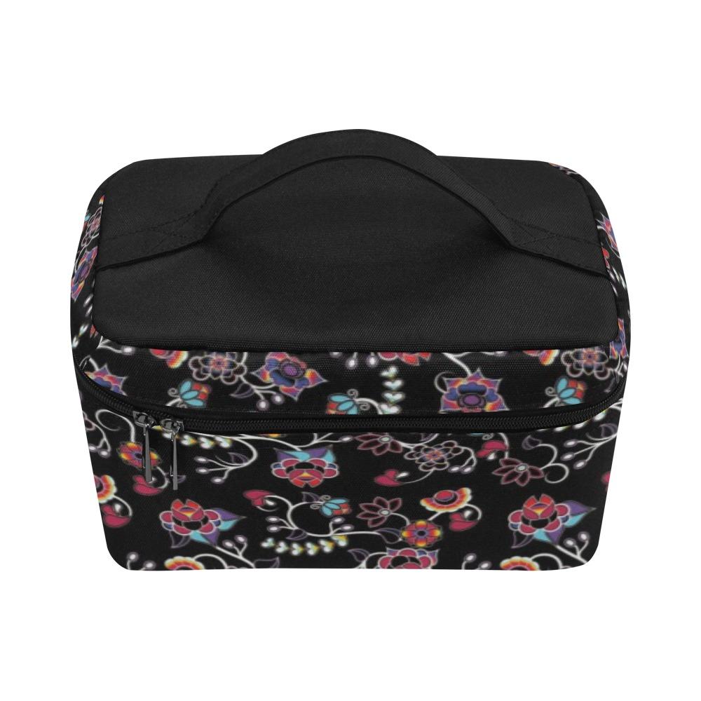 Floral Danseur Cosmetic Bag/Large (Model 1658) bag e-joyer 