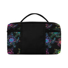 Load image into Gallery viewer, Floral Turtle Cosmetic Bag/Large (Model 1658) Cosmetic Bag e-joyer 
