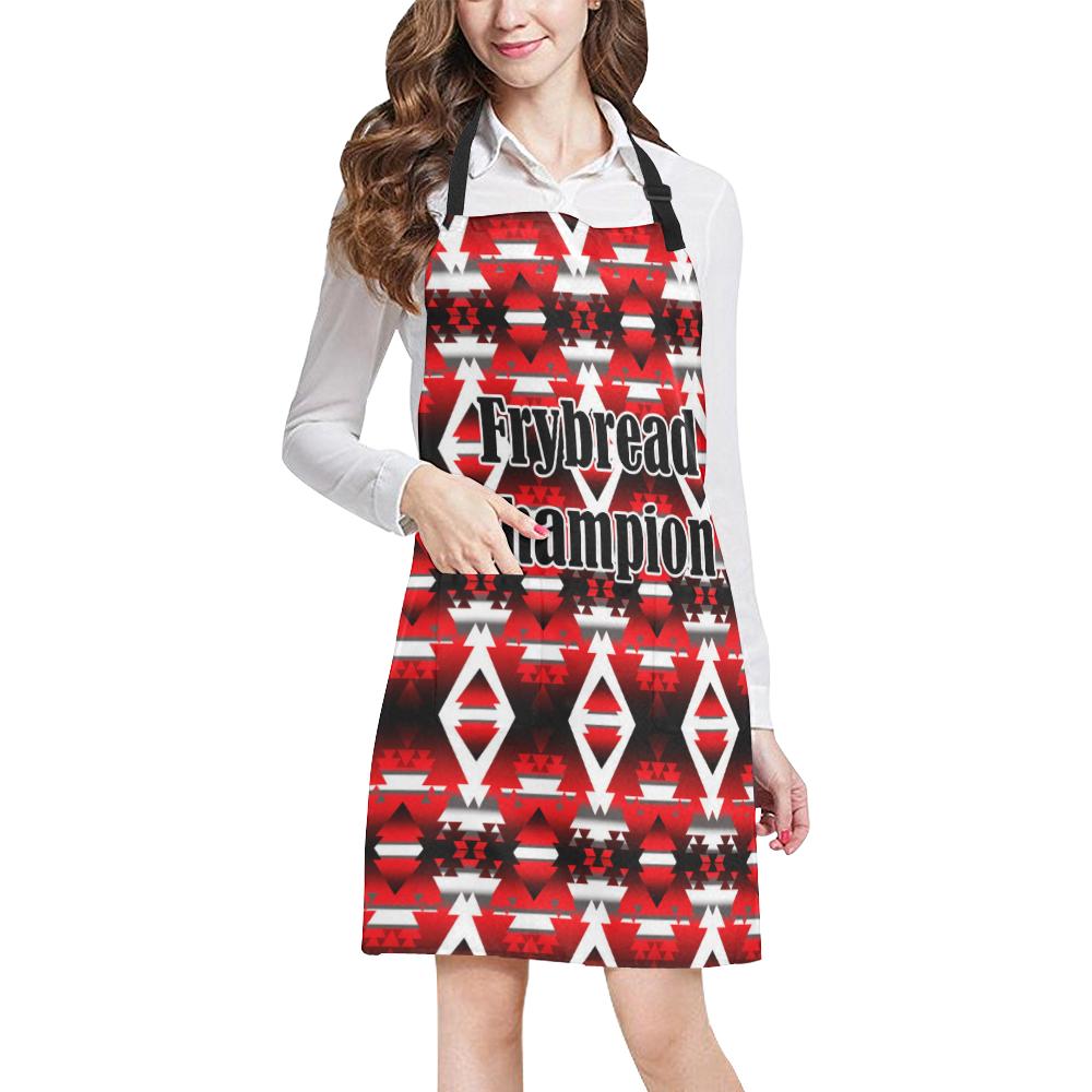 Frybread Champion All Over Print Apron All Over Print Apron e-joyer 