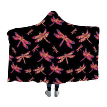 Load image into Gallery viewer, Gathering Noir Hooded Blanket blanket 49 Dzine 

