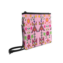 Load image into Gallery viewer, Geometric Floral Spring-Sunset Slim Clutch Bag (Model 1668) Slim Clutch Bags (1668) e-joyer 
