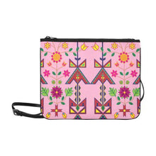 Load image into Gallery viewer, Geometric Floral Spring-Sunset Slim Clutch Bag (Model 1668) Slim Clutch Bags (1668) e-joyer 
