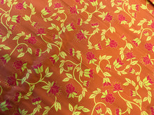Load image into Gallery viewer, Orange Days Orange Cotton Poplin Fabric By the Yard
