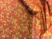Load image into Gallery viewer, Orange Days Orange Cotton Poplin Fabric By the Yard
