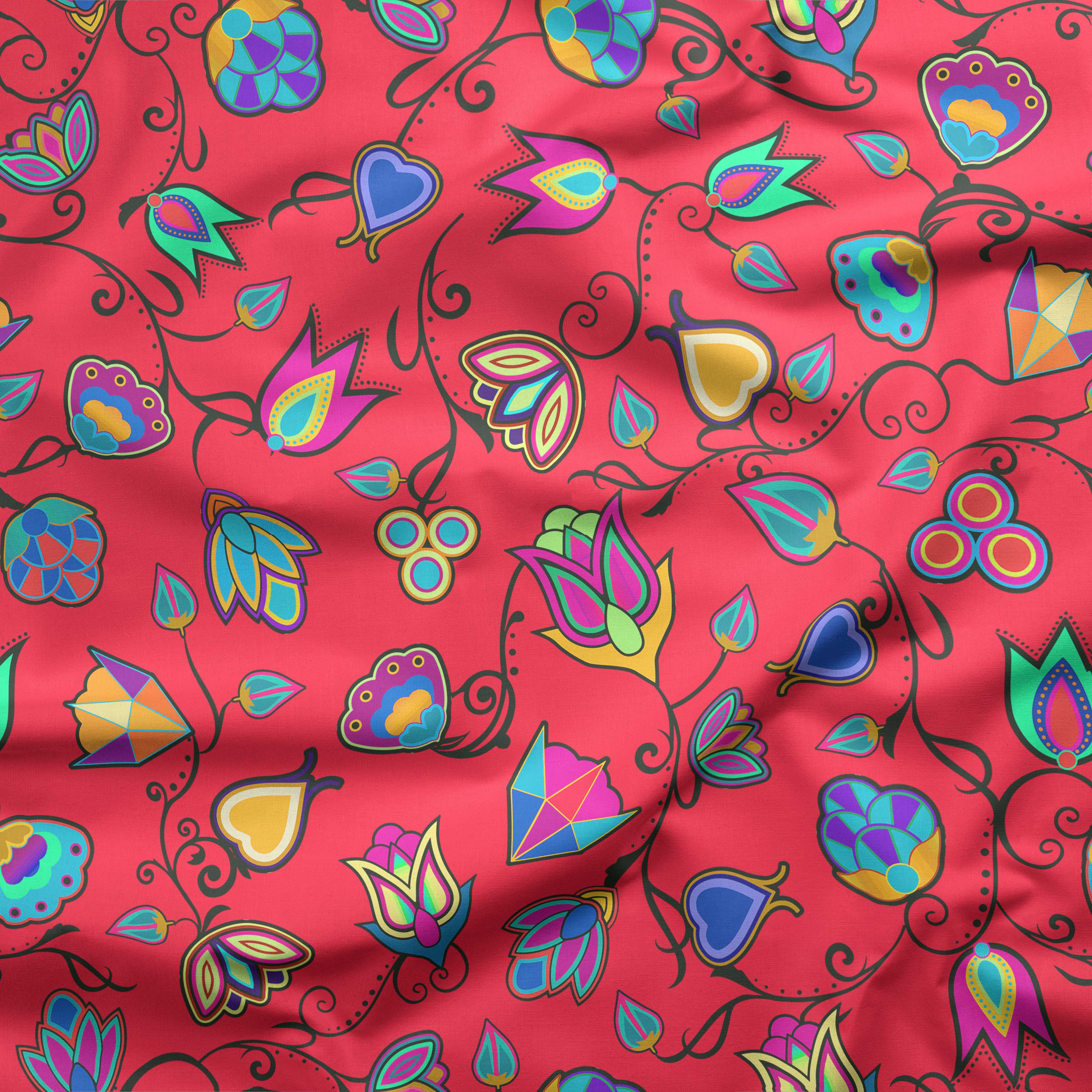 Indigenous Paisley Dahlia Fabric by the Yard 49 Dzine 