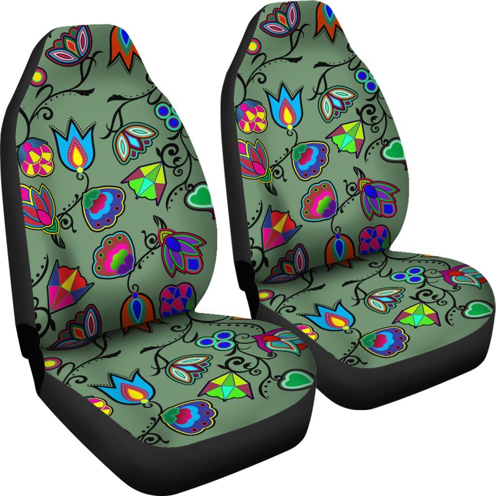 Indigenous Paisley Dark Sea Seat Covers (Set of 2)