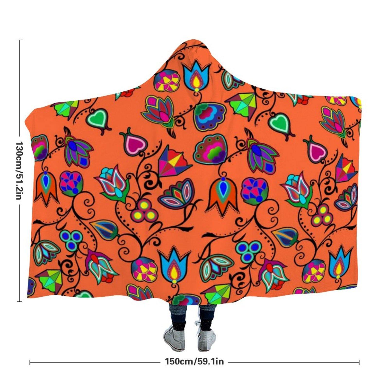 Indigenous Paisley Sierra Hooded Blanket 49 Dzine 