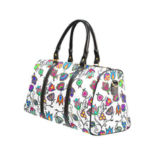 Load image into Gallery viewer, Indigenous Paisley - White New Waterproof Travel Bag/Large (Model 1639) Waterproof Travel Bags (1639) e-joyer 
