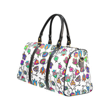 Load image into Gallery viewer, Indigenous Paisley - White New Waterproof Travel Bag/Large (Model 1639) Waterproof Travel Bags (1639) e-joyer 
