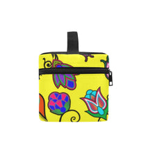 Load image into Gallery viewer, Indigenous Paisley Yellow Cosmetic Bag/Large (Model 1658) Cosmetic Bag e-joyer 
